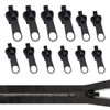 YOYEAH Pack of 12 zip pull, fix-a-zipper, zippy fix zip,