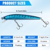 Suspending Jerkbait Fishing Lures, Minnow Lures Jerk Bait Topwater Bass