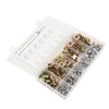 130 Pcs U Type Nut Clip Screw Set Automotive Nut