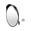 CNQLIS 24 Inch Convex Mirror Outdoor with Adjustable Wall Fixing