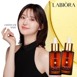 라비오라 글로우 오로라 물광 미백 세럼 30ml x2개 Labiola Glow Aurora Water Glow Whitening Serum 30ml x2 pieces