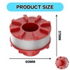 MUFUSHAN 3 x replacement thread spool, 3405096 grass trimmer line