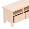 Miniature TV Cabinet Simulation Drawers Design Decorative Wooden Furniture Model