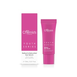 skinChemists Retinol Bakuchiol Eye Serum 15ml | Eye Serum to Reduce Puffiness, Fine Lines & Wrinkles Around the Eyes - Plant-Based Actives for Protective Barrier & Firming