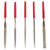 HTS 101C0 5 Pc 80mm / 180 Grit Mini Diamond Needle File Set