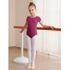 WEGETIT Gymnastics Leotards for Girls Ballet Dance Toddler Leotard Short