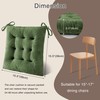OVOV 4 Pack Chair Cushions for Dining Chairs Soft Seat