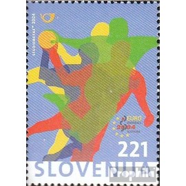 Prophila Collection Slovenia 458 (Complete Edition) 2004 Handball European Championship (Stamps for Collectors) Ball Games without Football