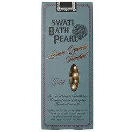 SWATi BATH PEARL (S) Swathy Bath Pearl Gold 10g Lemon Quartz Scent