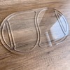 Oval 2 Section Valet Tray Router Template, Clear Acrylic Router