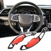 LANZMYAN ABS Paddle Shifter Extension Cover for Honda Civic 2016-2021