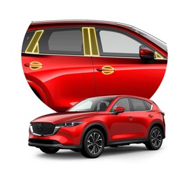 Gadget Collection Mx Protectores PPF para Postes y manijas de Mazda CX-5 2024 a 2025 (2024 a 2025)                                                    