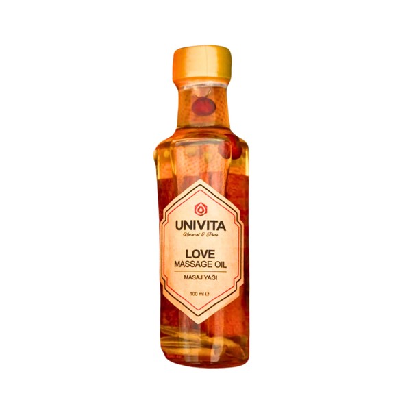 Univita Love Afrodizyak Aromaterapi Masaj Yağı Cilt Besleyici Nemlendirici Bitkisel