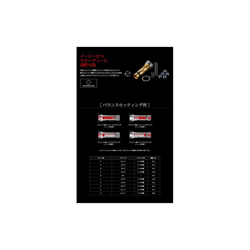 LIVRE 10550 Custom Balancer Type 2 Shimano Daiwa Common C1