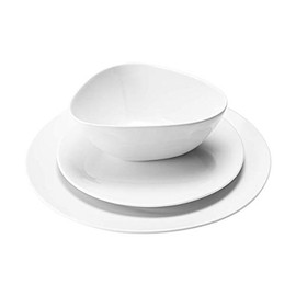Georg Jensen Sky Dinnerware Dinner Set, Dinner Plate, Lunch Plate and All Purpose Bowl