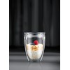Bodum 10oz Pavina Reusable Double Wall Tumblers with Lid, BPA-Free