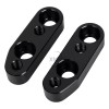 Unbranded Aluminum Black Handlebar Clamps Risers Adapter For Honda Goldwing