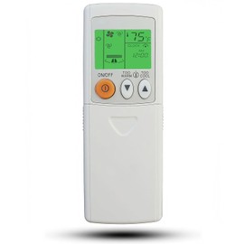 Replacement Remote Control Compatible for Mitsubishi E1244E426 Ductless Air Conditioner Remote Controller KM16K (Display in Fahrenheit)