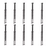 10 Pcs Pickup Screws and Springs Pickups Adjust Height Screw