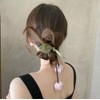 TUCEWP Flower Hair Ties for Women Girls Tassel Ribbon Tulip