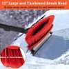 CarCarez 3-in-1 Extendable Snow Brush with Ice Scraper Squeegee Auto