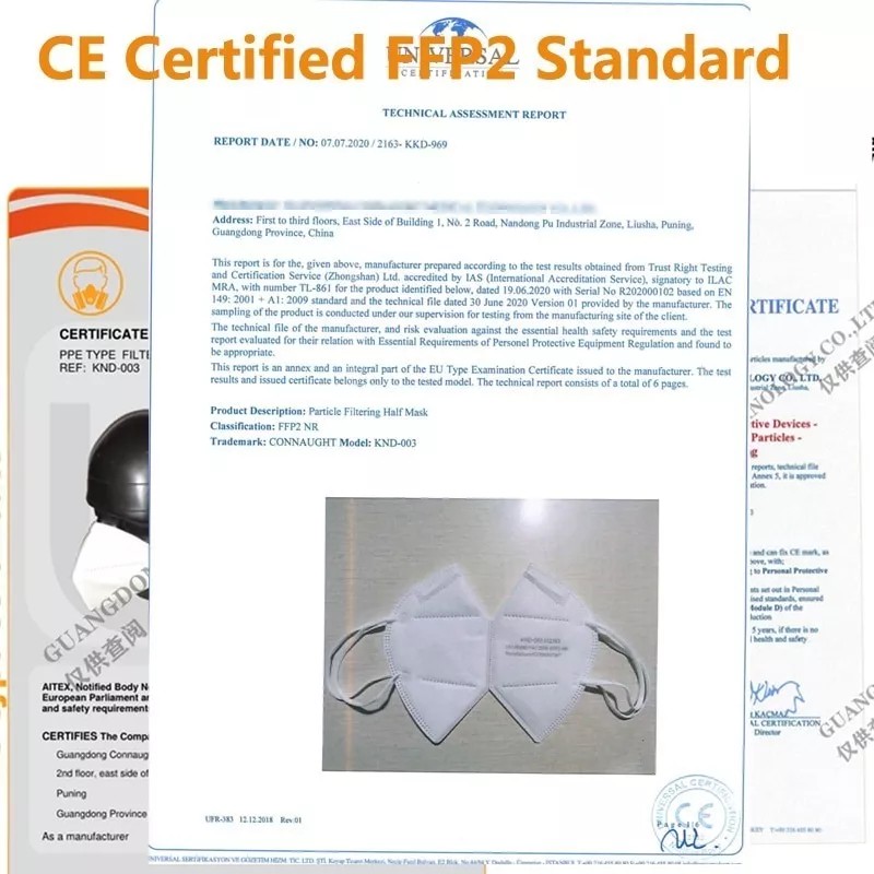 RX Mask Caja 30u Cubreboca Mascarilla Ffp2 Kn95 Flame Brother