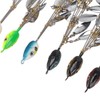 6 Pcs Umbrella Rigs with Sequin Fishing Rigs Lure 5