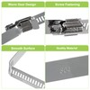 uxcell Rectangular Hose Clamps, 31" x 8" 304 Stainless Steel