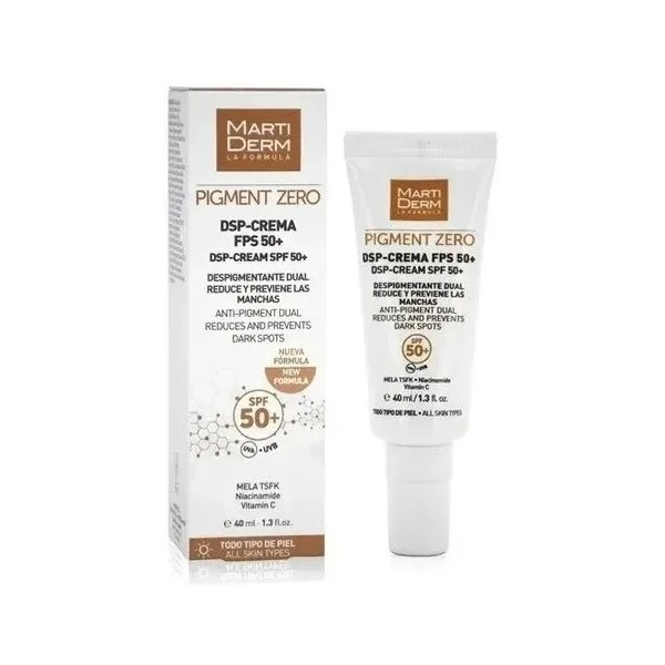 Martiderm Pigment Zero Dps- Crema Fps 50 Momento de aplicacin