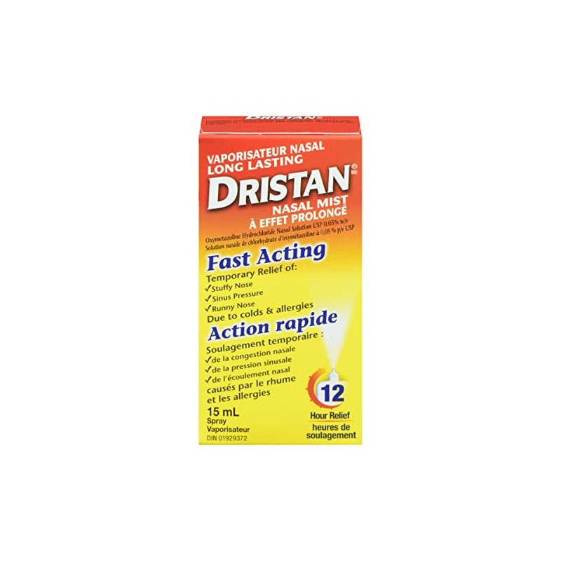 Dristan Long Lasting Mist 15ml, Clear