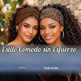Awumbuk Diademas anchas para mujer, 7.08 pulgadas de grosor, estilo turbante, estilo turbante, antideslizante, absorbe la humedad, para deportes, yoga