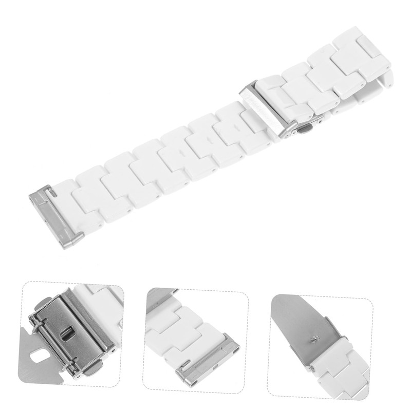 WOONEKY Delicate Resin Watch Band for Sense Quick Release Smart