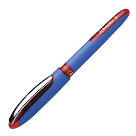 Schneider Schreibgeräte One Hybrid C 03 Rollerball Pen Hybrid Conical Tip 0.3 mm Red