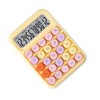 Silent Calculator Color Mechanical Key Calculator Battery Powered Electronic Calculating