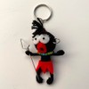 Voodoo String Doll Keychain, Design T51