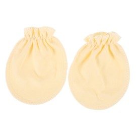 Healeved 1 Pair -scratch Gloves No Scratch Mittens Anti-scare Gloves Gloves Mittens Startle Glove Winter Gloves Mittens No Scratch Cotton Yellow