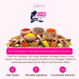 Premium Pink Himalayan Sea Salt (Coarse) 500g - 100% Pure, Vegan, Gluten-Free | Natural Pink Salt From Himalayan Mountains | Resealable Pouch for Grinder Refills - Enhance Flavour & Health Benefits