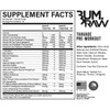 RAW PRE ENTRENO CBUM THAVAGE PRE-WORKOUT 40 SERVICIOS SABOR ROCKET