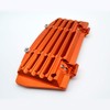 Power Parts Radiator Guard Aluminum Orange for KTM 2016-2024 Husqvarna