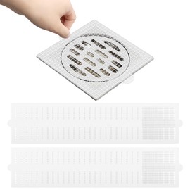 Scettar Duschfilter für Haare, Netz für Duschablauf, Duschhaare, geeignet für Küchen, Badewannen, Badezimmer und Waschbecken (50 Stück)