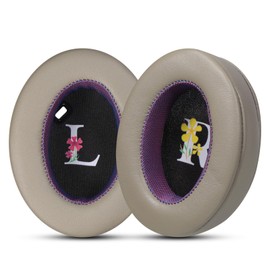 Jomwag Sheepskin Replacement Earpads for Sony WH-1000XM4 - Gold/Purple - Comfortable & Durable