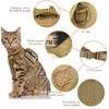 Tactical Cat Harness for Walking Escape Proof, Soft Mesh Adjustable