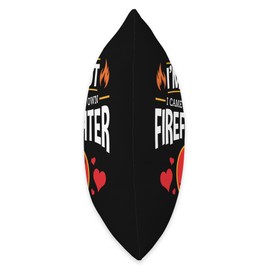 Funny Fire Wife Gifts and Apparel I'm So Hot I Have My Own Firefighter Funny Throw Pillow, 18x18, Multicolor