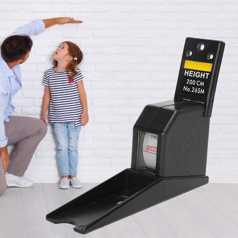 2M Stature Meter Height Measuring Tape, Retractable Tape Measure, Ruler,
