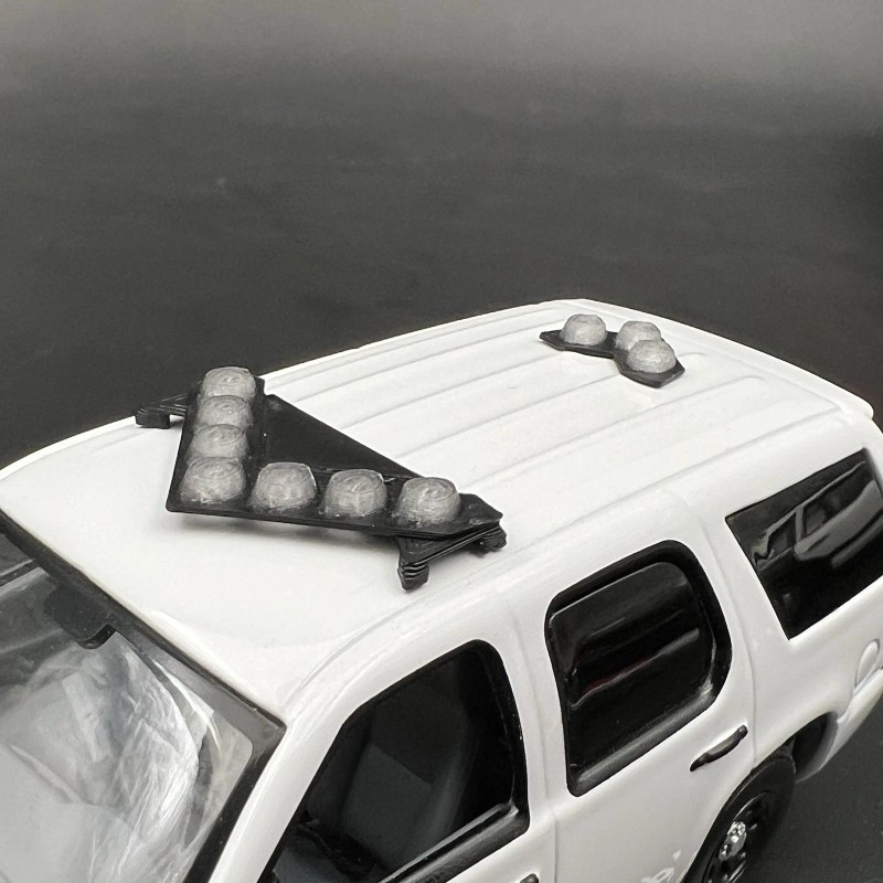 mbc320 2 Pack 1/43 Federal Signal Vector Vision SLR Lightbar