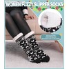 DOSKONI Slipper Socks for Women Fuzzy Non Slip Winter Thick
