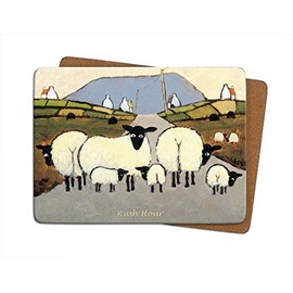 Thomas Joseph Rush Hour Table Mat Sheep Gift