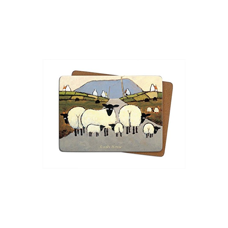 Thomas Joseph Rush Hour Table Mat Sheep Gift