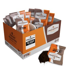 Fresh Roasted Coffee, FRC Medium Roast Blend, Kosher, Pre-Ground Fractional Packs, 2.25 Ounce, 36 Count