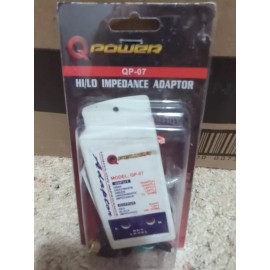 Q-Power Q Power Hi/Lo Impedance Adaptor Audio Accessory - QP-07 Dual Ch DC Isolation